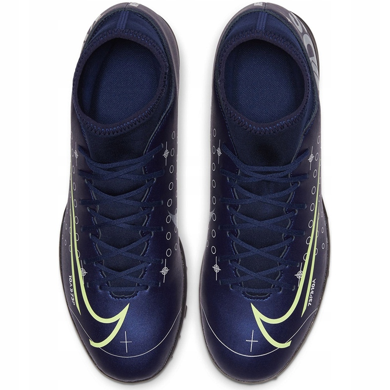 Calzado de fútbol Nike Mercurial Superfly 7 Club Mds Tf BQ5437 401 azul marino azul marino 1