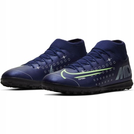Calzado de fútbol Nike Mercurial Superfly 7 Club Mds Tf BQ5437 401 azul marino azul marino 3