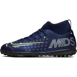 Calzado de fútbol Nike Mercurial Superfly 7 Club Mds Tf Junior BQ5416 401 azul marino azul marino 2