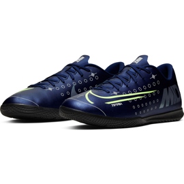 Calzado de fútbol Nike Mercurial Vapor 13 Club Mds Ic Junior CJ1174 401 azul marino azul marino 3