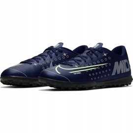 Calzado de fútbol Nike Mercurial Vapor 13 Club Mds Tf CJ1305 401 azul marino azul marino 3