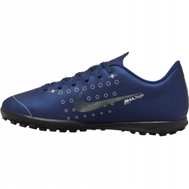 Calzado de fútbol Nike Mercurial Vapor 13 Club Mds Tf Junior CJ1179 401 multicolor azul marino 2