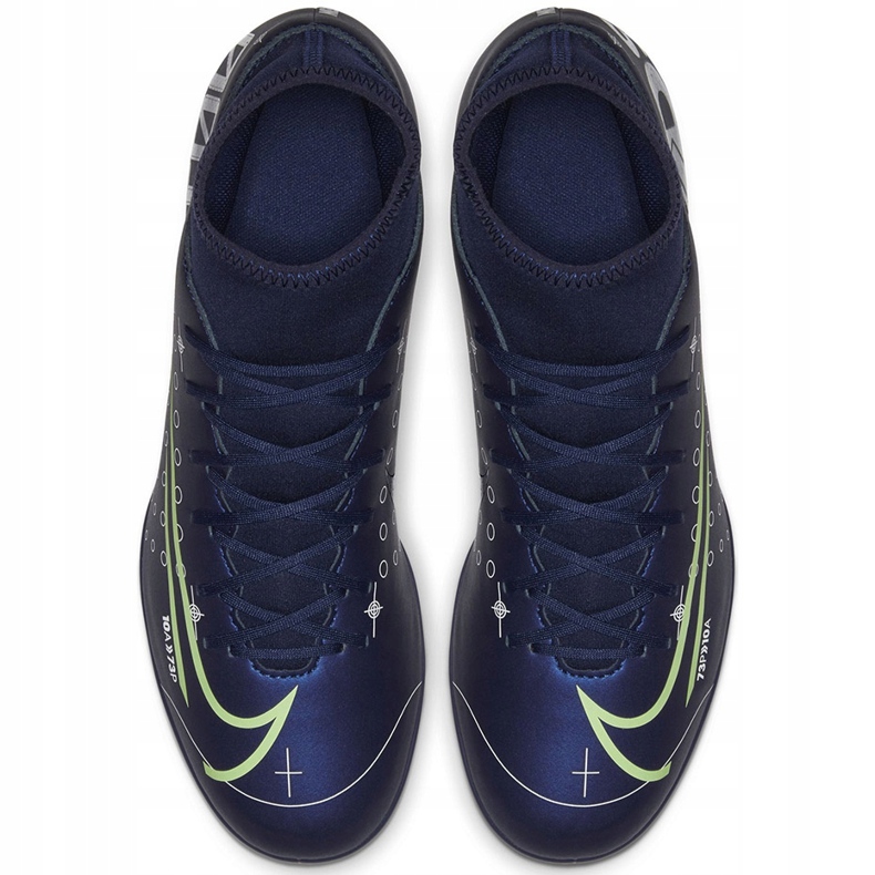 Calzado de fútbol Nike Mercurial Superfly 7 Club Mds FG / MG Junior BQ5418 401 azul marino azul 1