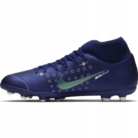 Calzado de fútbol Nike Mercurial Superfly 7 Club Mds FG / MG BQ5463 401 azul marino azul 2