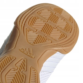 Botas de fútbol adidas Predator 19.4 In Sala Junior blanco y azul EG2829 5