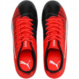 Botas de fútbol Puma One 5.4 Fg Ag rojo-negro 105605 01 multicolor 1