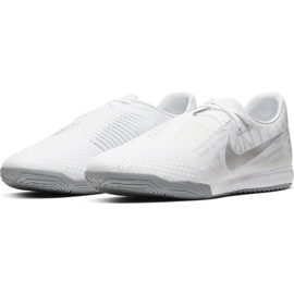 Zapatillas de fútbol Nike Phantom Venom Academy Ic AO0570 100 blanco blanco 3