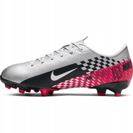 Calzado de fútbol Nike Mercurial Vapor 13 Academy Neymar FG / MG Junior AT8125 006 gris gris 2