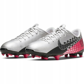 Calzado de fútbol Nike Mercurial Vapor 13 Academy Neymar FG / MG Junior AT8125 006 gris gris 3