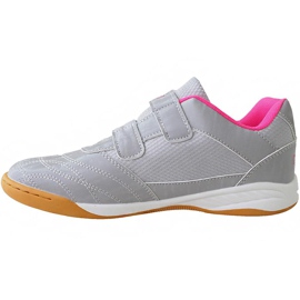 Zapatos para niños Kappa Kickoff T plateado-rosa 260509T 1522 plata gris 2