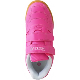 Zapatos para niños Kappa Kickoff Oc K rosa y blanco 260695K 2210 1