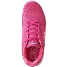 Zapatos de mujer Kappa Follow blanco y rosa 242495 Nc 2210 rosado 1