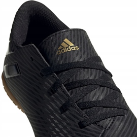 Adidas Nemeziz 19.4 In Junior botas de fútbol negras EG3314 negro negro 3