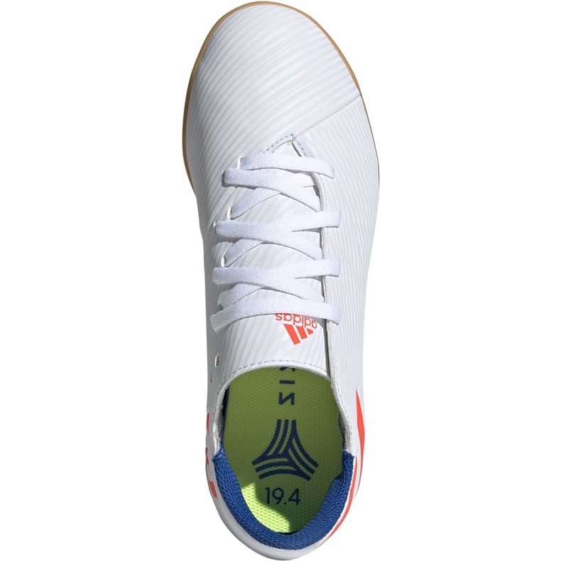 Adidas Nemeziz Messi 19.4 In Jr botas de fútbol blancas F99928 multicolor blanco 1