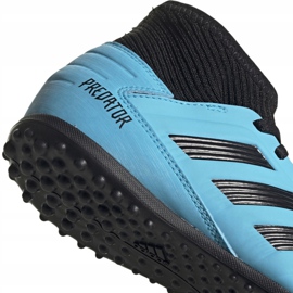 Botas de fútbol adidas Predator 19.3 Tf Jr azul G25803 4