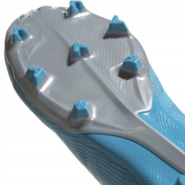 Zapatillas de fútbol Adidas X 19.3 Ll Fg azul EF0598 5