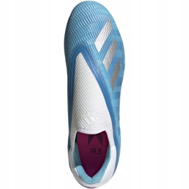 Zapatillas de fútbol Adidas X 19.3 Ll Fg azul EF0598 2