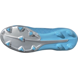 Zapatillas de fútbol Adidas X 19.3 Ll Fg Junior azul EF9114 azul, blanco, plateado 6