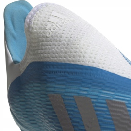 Zapatillas de fútbol Adidas X 19.3 Ll Fg Junior azul EF9114 azul, blanco, plateado 3