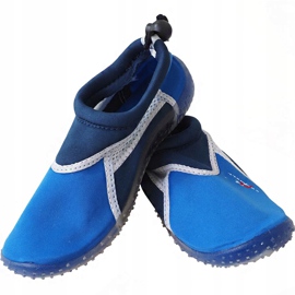 Zapatos de playa para niños Crowell azul y azul marino 1