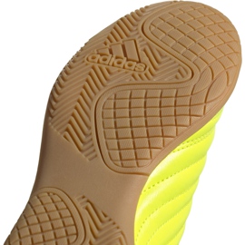 Adidas Copa 19.4 In Junior botas de fútbol amarillas F35451 amarillo amarillo 5