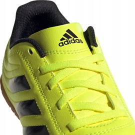 Adidas Copa 19.4 In Junior botas de fútbol amarillas F35451 amarillo amarillo 3