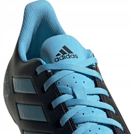 Botas de fútbol adidas Predator 19.4 FxG negras y azules F35598 negro negro 3