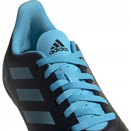 Botas de fútbol Adidas Predator 19.4 FxG Junior negras y azules G25823 negro negro 3