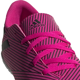 Adidas Nemeziz 19.4 In Junior botas de fútbol rosa F99939 rosado rosado 3