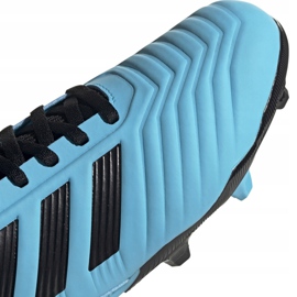 Botas de fútbol adidas Predator 19.3 Fg Junior azul y negro G25796 multicolor 3