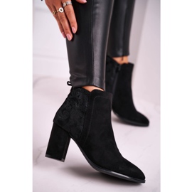 Botas De Mujer Con Tacón Alto Sergio Leone Negro BT508 3
