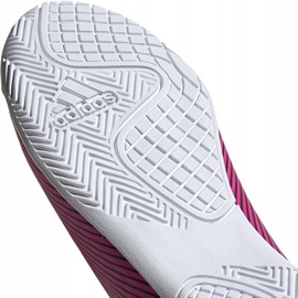 Adidas Nemeziz 19.4 In Junior botas de fútbol rosa F99939 rosado rosado 4