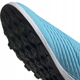 Botas de fútbol adidas Predator 19.3 Ll Tf azul EF0389 multicolor 5