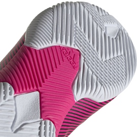 Adidas Nemeziz 19.3 In Junior botas de fútbol rosa F99946 rosado rosado 5