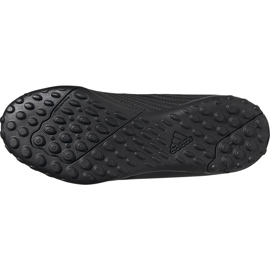 Adidas Predator 19.4 H&amp;L Tf Junior botas de fútbol negro azul G25827 6