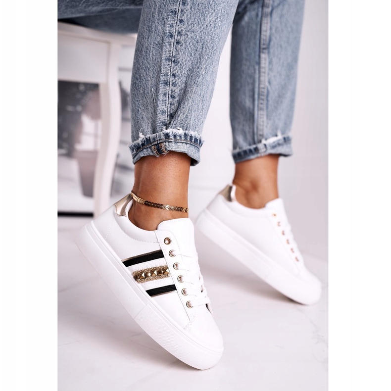 FB1 Zapatillas Deportivas Mujer Blancas Rylee blanco 1