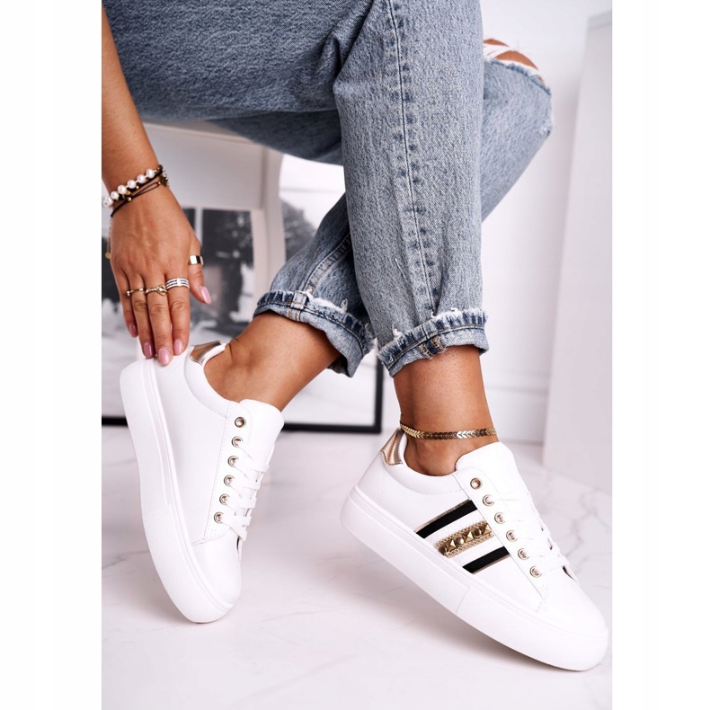 FB1 Zapatillas Deportivas Mujer Blancas Rylee blanco 2