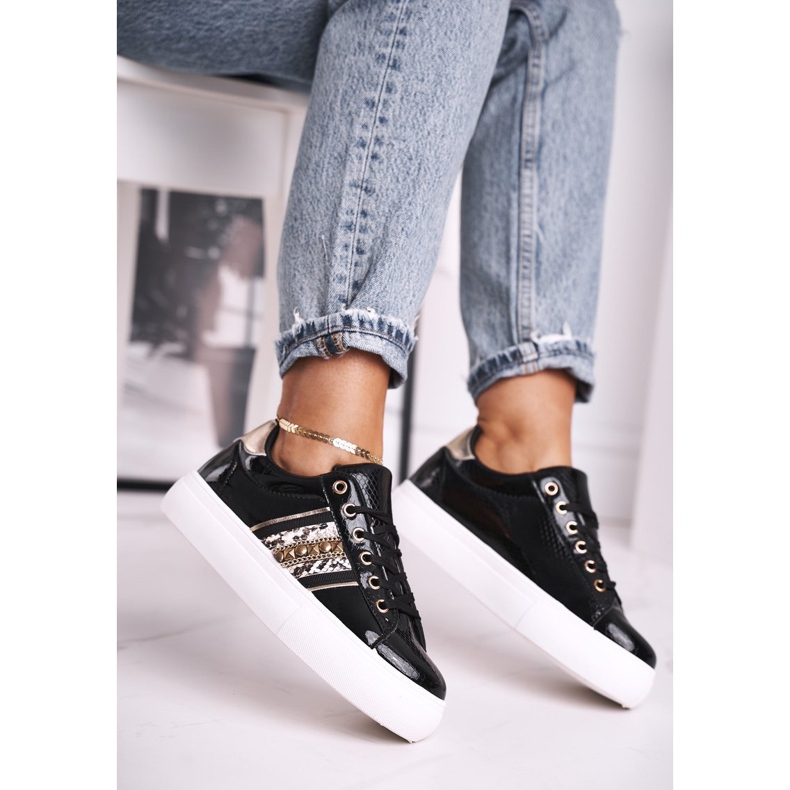 FB1 Zapatos Deportivos Mujer Black Rylee negro 1