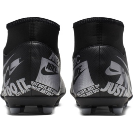 Zapatillas de fútbol Nike Mercurial Superfly 7 Club FG / MG AT7949 001 negro negro 4