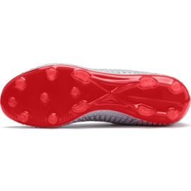 Botas de fútbol Puma Future 4.2 Netfit Fg Ag plata-rojo 105611 01 multicolor gris 5