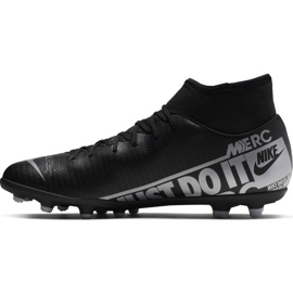 Zapatillas de fútbol Nike Mercurial Superfly 7 Club FG / MG AT7949 001 negro negro 2