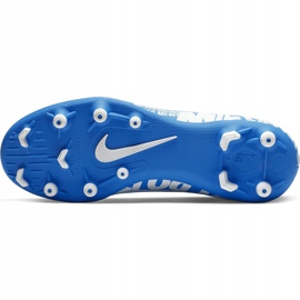 Zapatos de fútbol Nike Mercurial Superfly 7 Club FG / MG Junior AT8150 414 azul azul 6