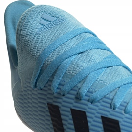 Botas de fútbol adidas X 19.3 Fg Junior azul F35366 multicolor 4