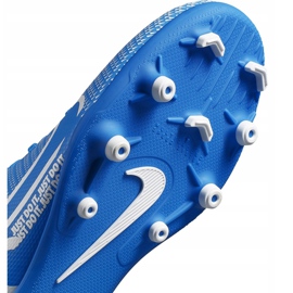 Zapatos de fútbol Nike Mercurial Superfly 7 Club FG / MG Junior AT8150 414 azul azul 5