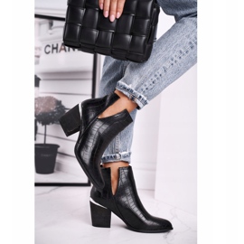 FB1 Botas de Mujer con Tacón Negro Ruben 2