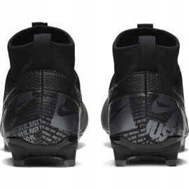 Calzado de fútbol Nike Mercurial Superfly 7 Academy FG / MG Junior AT8120 001 negro negro 4