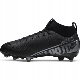 Calzado de fútbol Nike Mercurial Superfly 7 Academy FG / MG Junior AT8120 001 negro negro 2