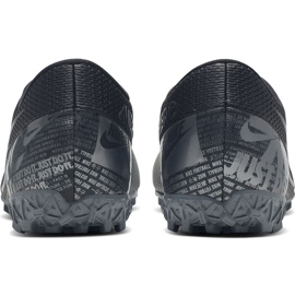 Zapatos de fútbol Nike Mercurial Vapor 13 Academy Tf AT7996 001 negro negro 4