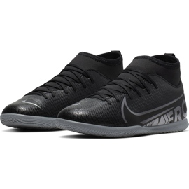 Zapatillas de fútbol Nike Mercurial Superfly 7 Club Ic Junior AT8153 001 negro negro 3