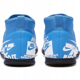 Zapatillas de fútbol Nike Mercurial Superfly 7 Club Ic Junior AT8153 414 multicolor azul 4